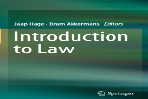 Book cover of Introduction to Law by Jaap Hage Book cover of Introduction to Law by Jaap Hage